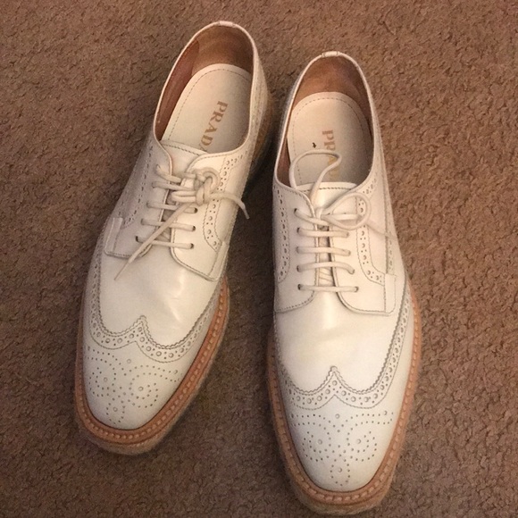 Prada Platform Loafers sz 39 - Picture 1 of 5